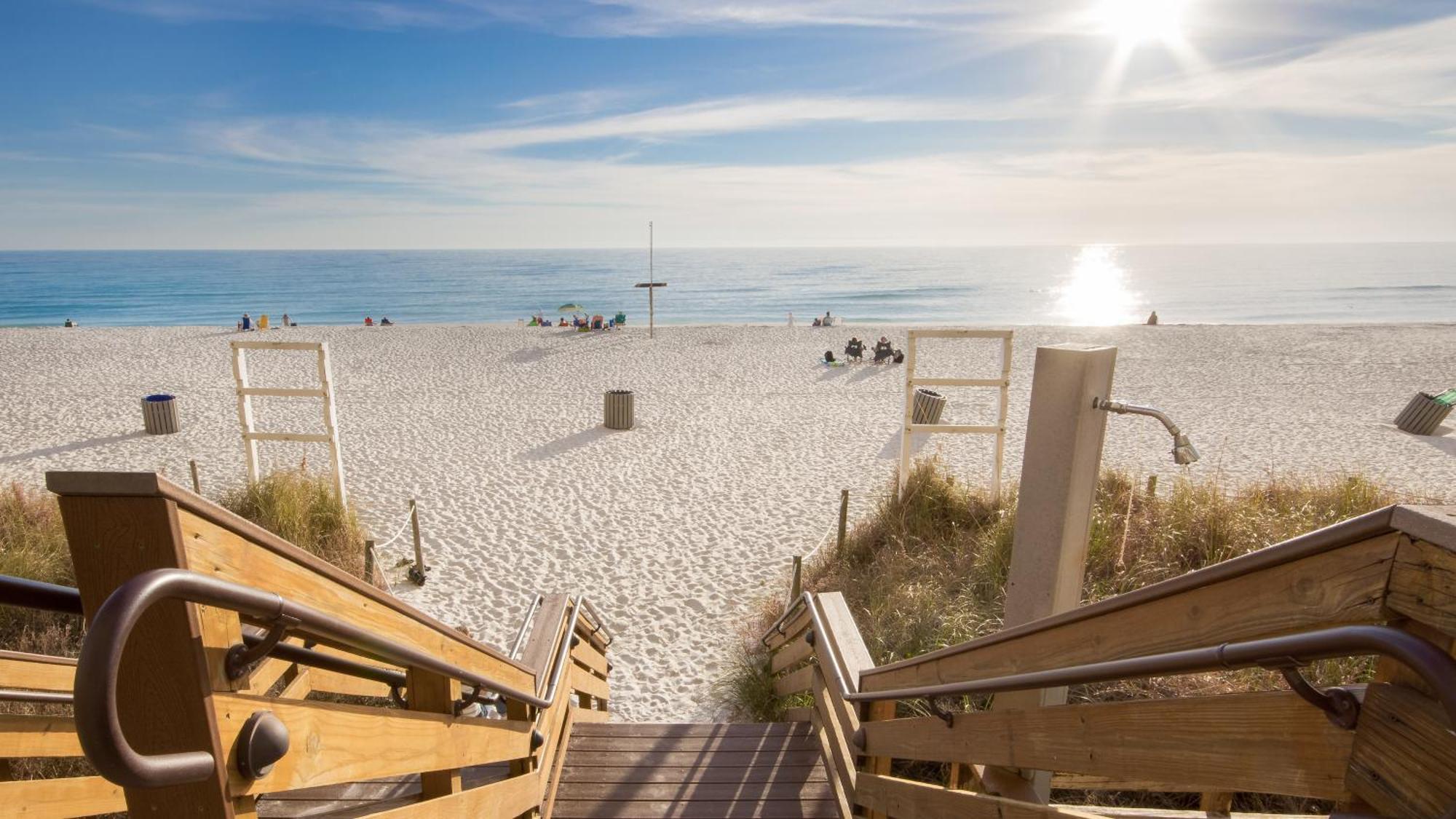 Tidewater Escape: 1Br/2Ba Beachfront Condo, Sleeps 6, Gulf Views & Comfort! Panama City Beach Eksteriør bilde