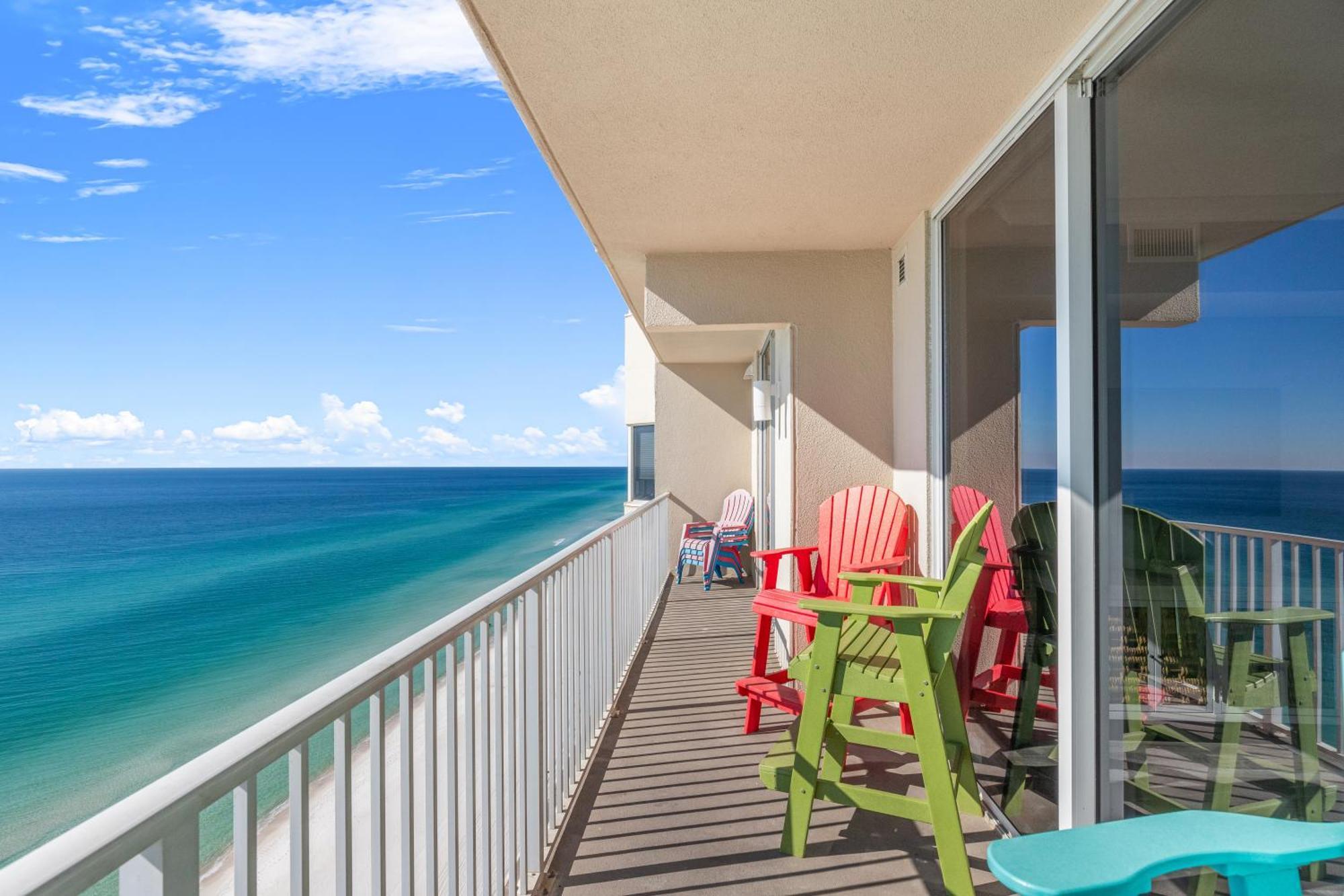 Tidewater Escape: 1Br/2Ba Beachfront Condo, Sleeps 6, Gulf Views & Comfort! Panama City Beach Eksteriør bilde