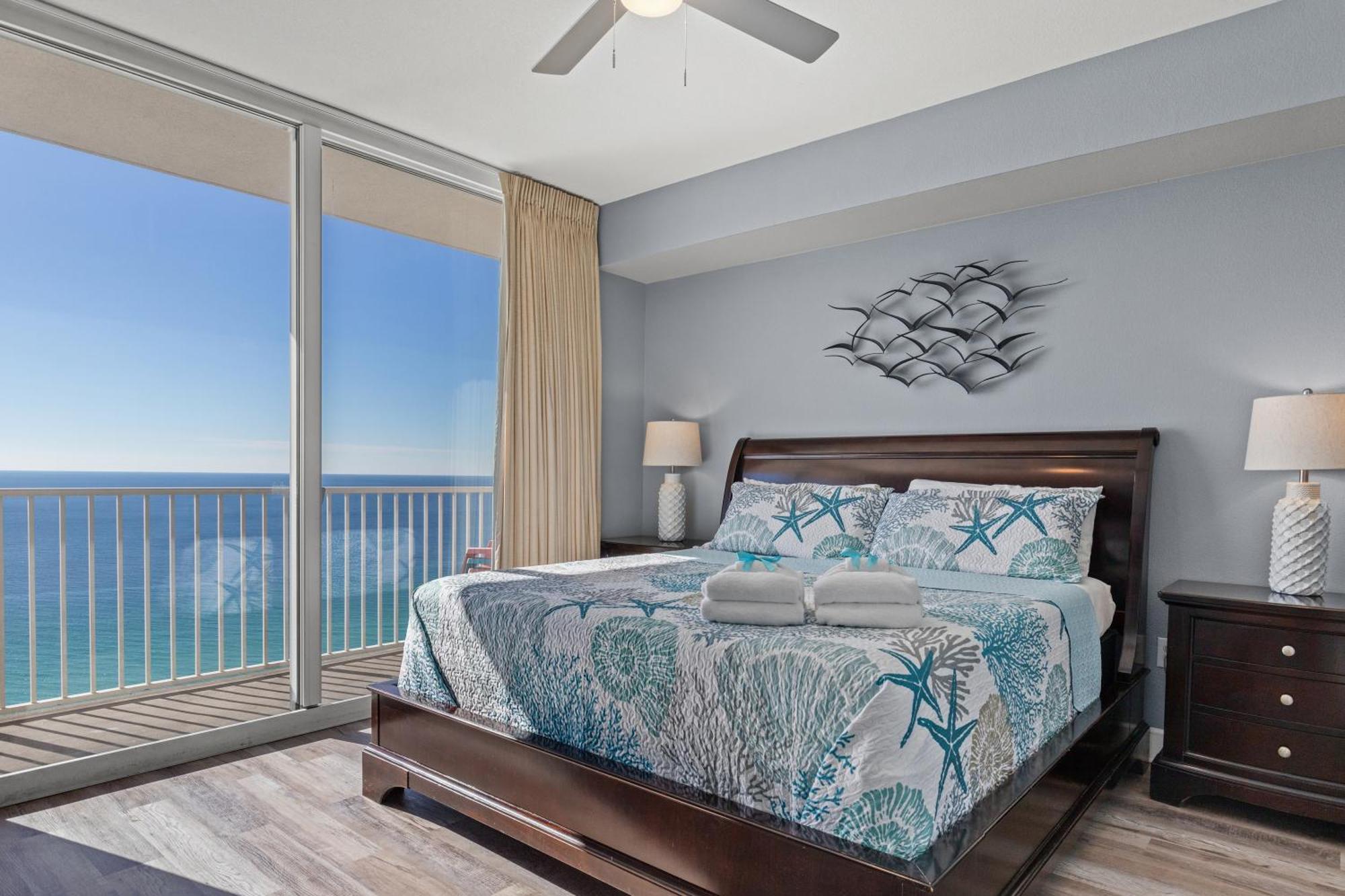 Tidewater Escape: 1Br/2Ba Beachfront Condo, Sleeps 6, Gulf Views & Comfort! Panama City Beach Eksteriør bilde