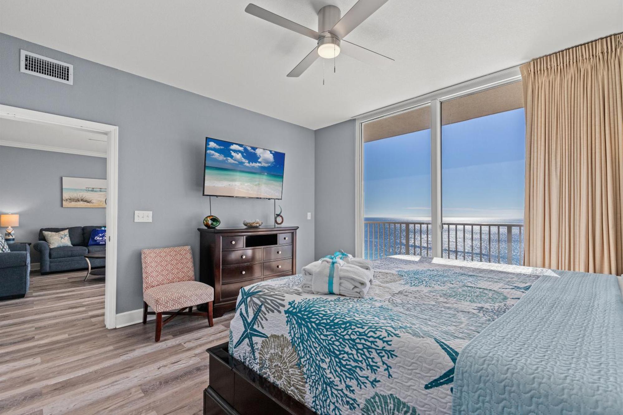 Tidewater Escape: 1Br/2Ba Beachfront Condo, Sleeps 6, Gulf Views & Comfort! Panama City Beach Eksteriør bilde