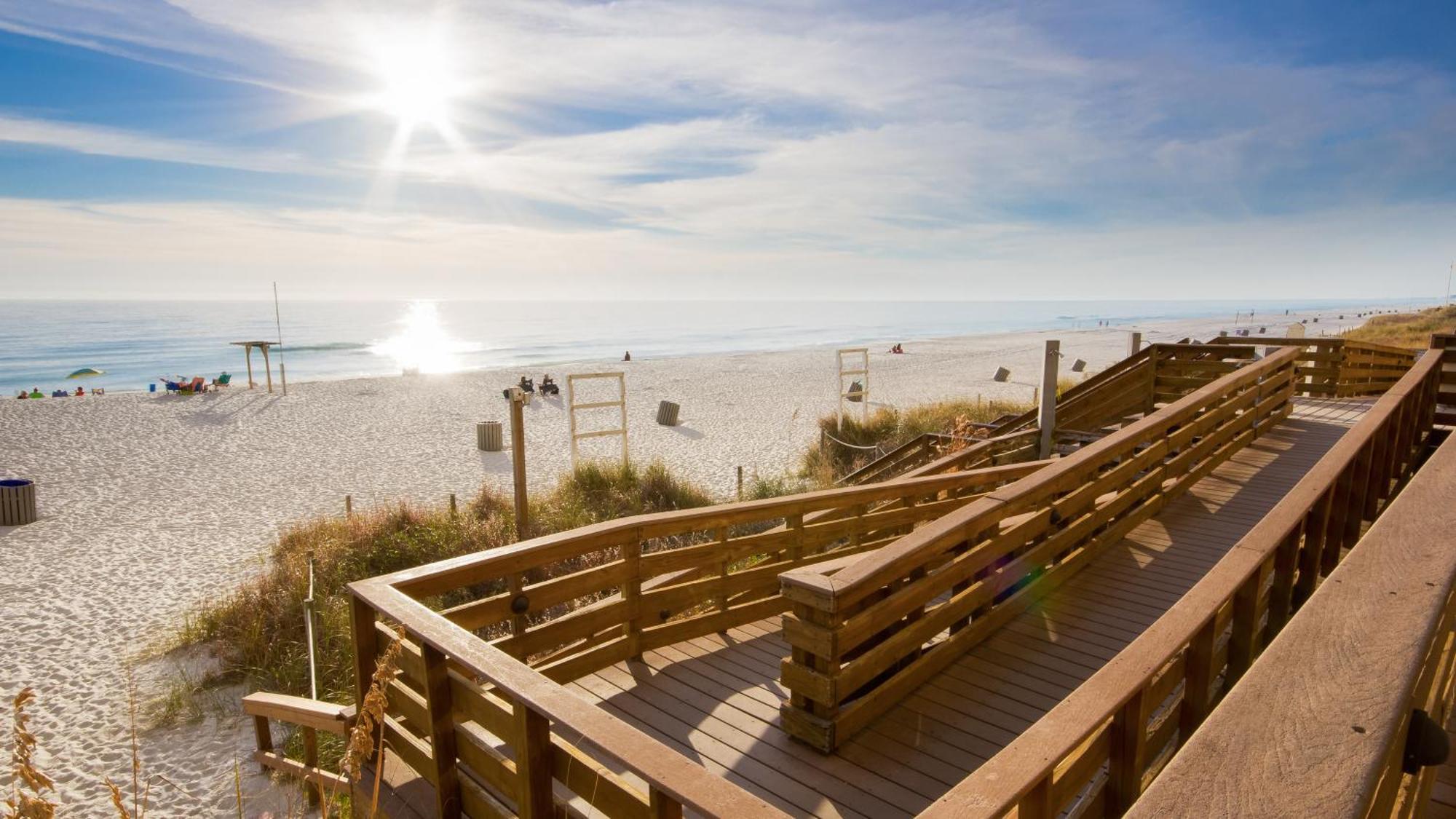 Tidewater Escape: 1Br/2Ba Beachfront Condo, Sleeps 6, Gulf Views & Comfort! Panama City Beach Eksteriør bilde