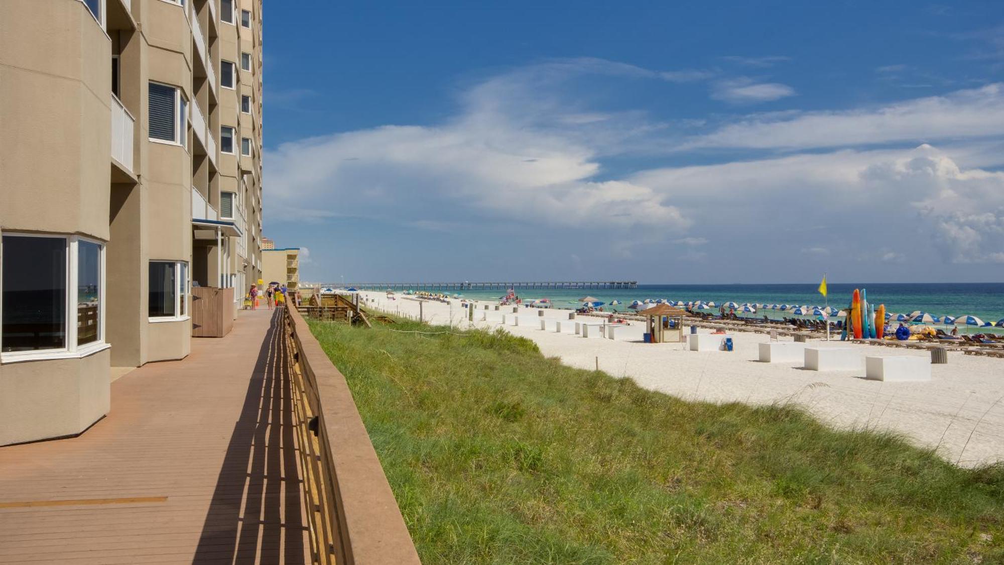 Tidewater Escape: 1Br/2Ba Beachfront Condo, Sleeps 6, Gulf Views & Comfort! Panama City Beach Eksteriør bilde